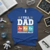 I Tell Dad Jokes Periodically T-Shirt with periodic table elements for Jo, Ks, Es