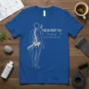 T-shirt with "I Wear Gray For Wear GRAY Sciatic Pain Awareness" text and anatomical spine graphic, gray ribbon symbol