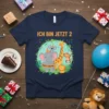 Ich bin jetzt 2 birthday t-shirt design with party animals and text "Party Animal"