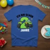 Ich bin schon 2 Jahre t-shirt with a cartoon monster truck and the number 2 for a child's second birthday