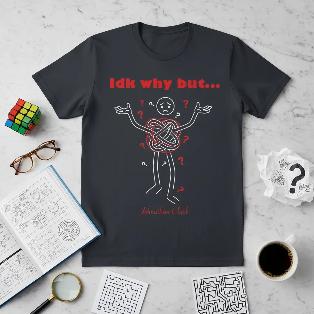 Idk Why But… Johnathan Clark Funny Quote T-Shirt
