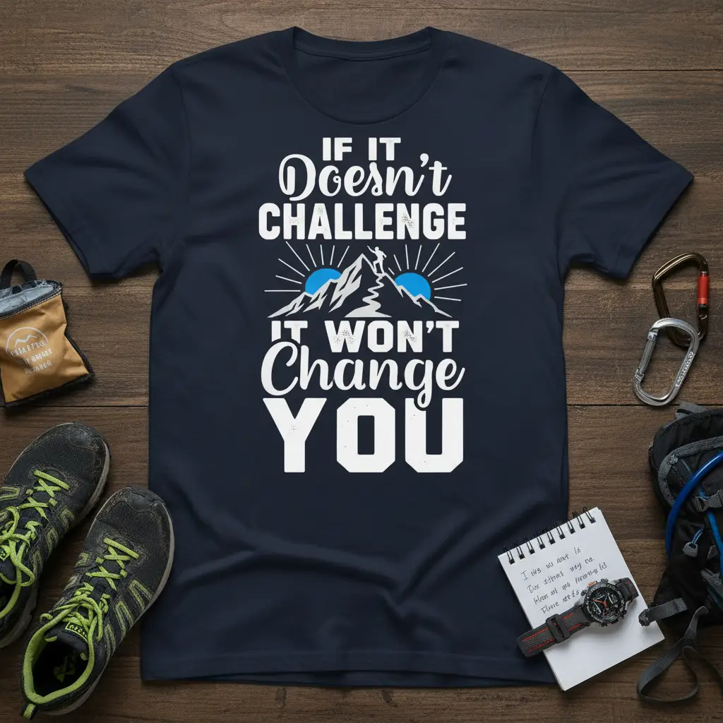 If It Doesn’t Challenge It Won’t Change You T-Shirt