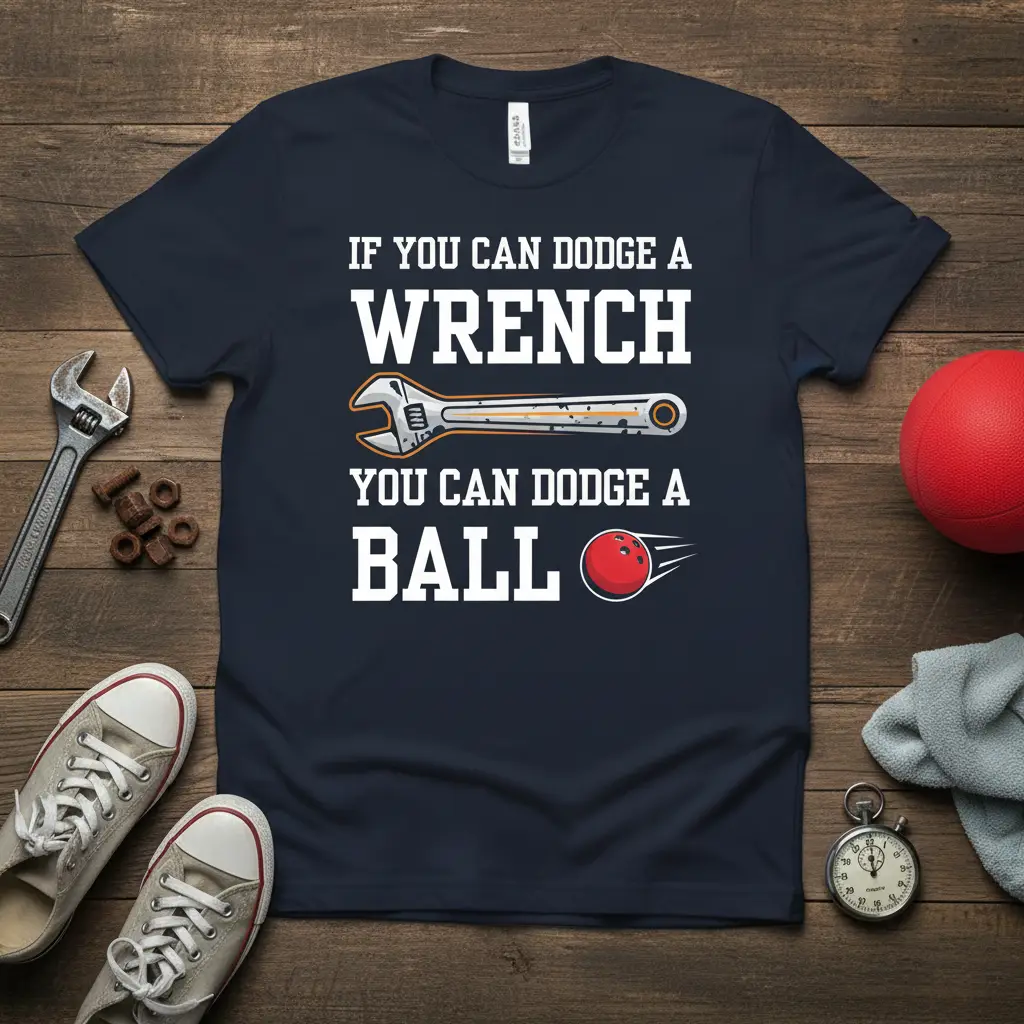 If You Can Dodge a Wrench You Can Dodge a Ball Tee