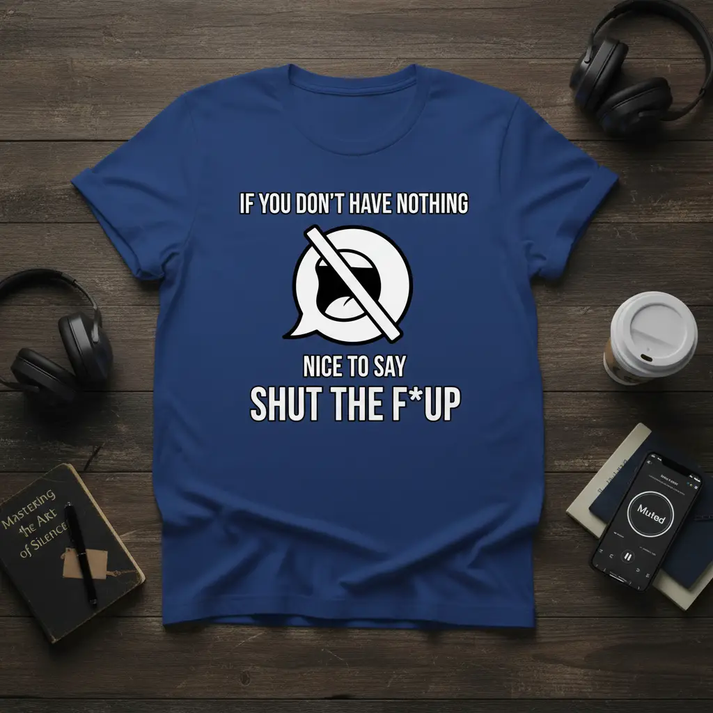 If You Don’t Have Nothing Nice to Say Shut the F*up Tee
