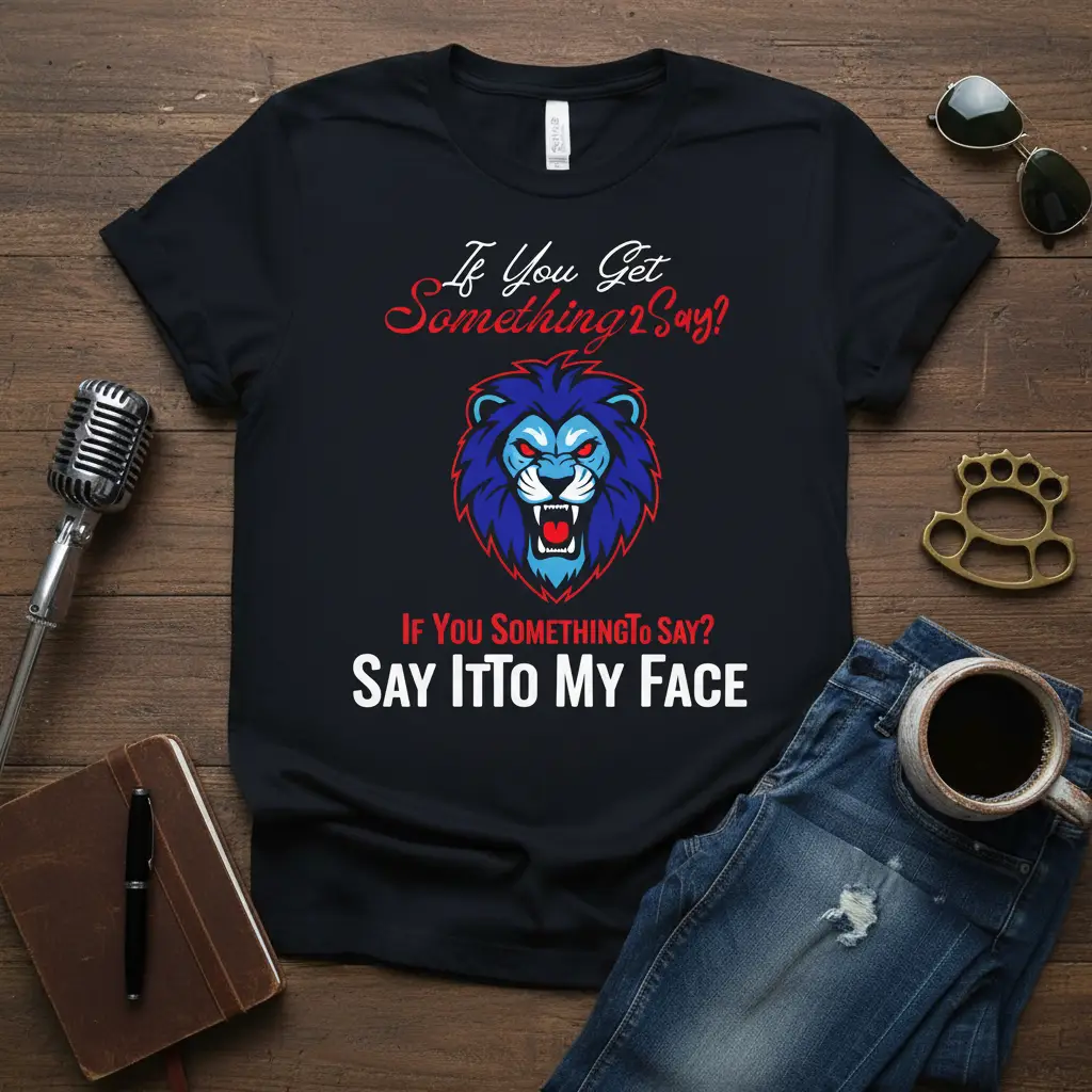 If You Get Something to Say? Say It to My Face T-Shirt