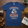 If You Mess With Me Papa & Gigi Coming T-Shirt featuring a bear with a shield and protective text about