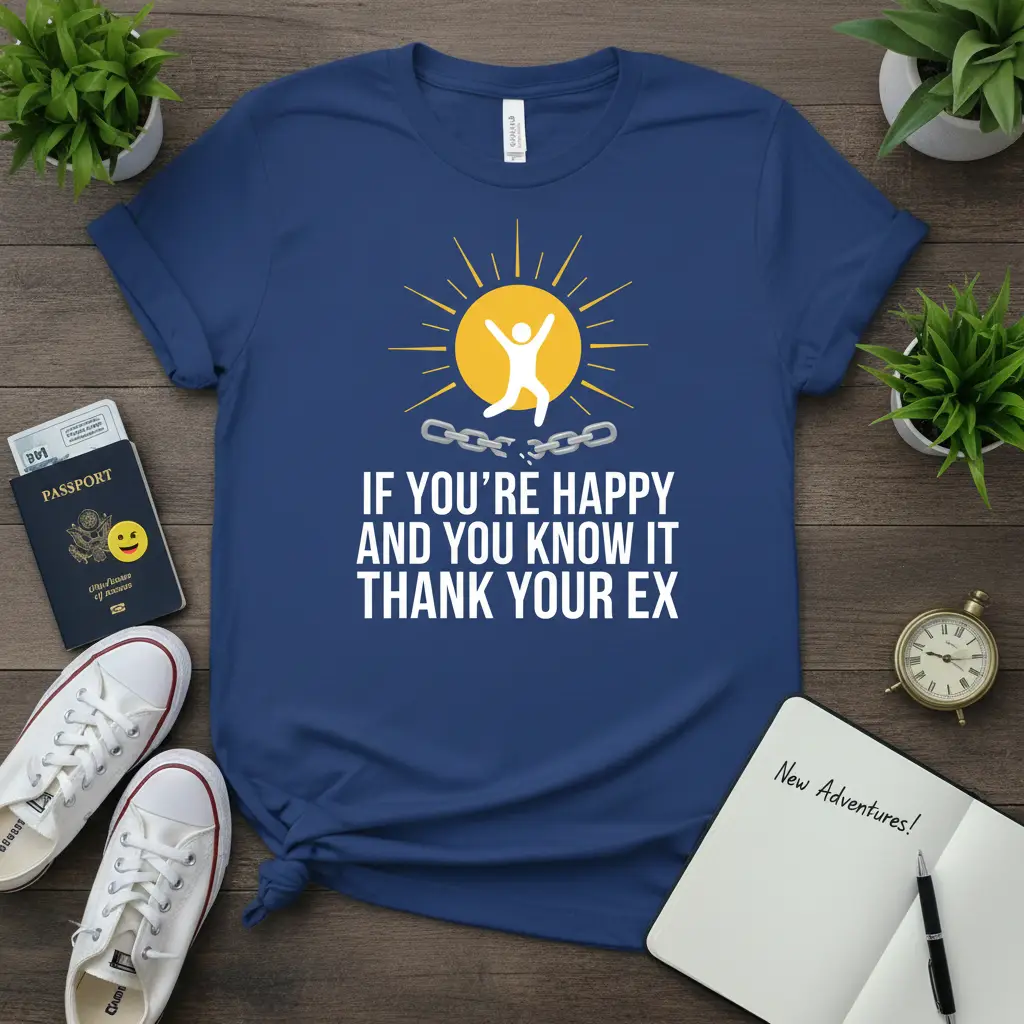 If You’re Happy and You Know It Thank Your Ex T-Shirt
