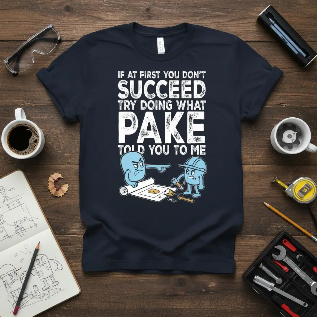 If at First You Don’t Succeed Pake Told You Tee