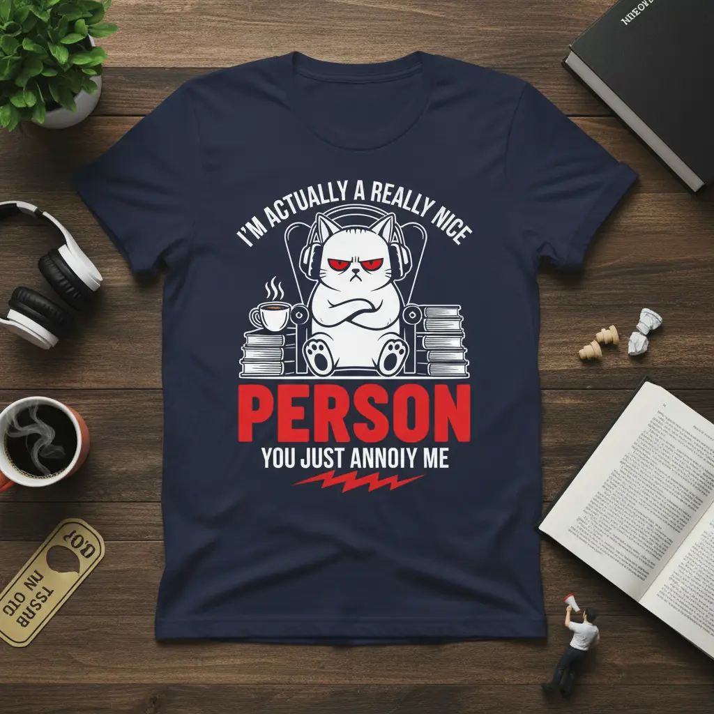 I’m Actually a Really Nice Person You Just Annoy Me T-Shirt