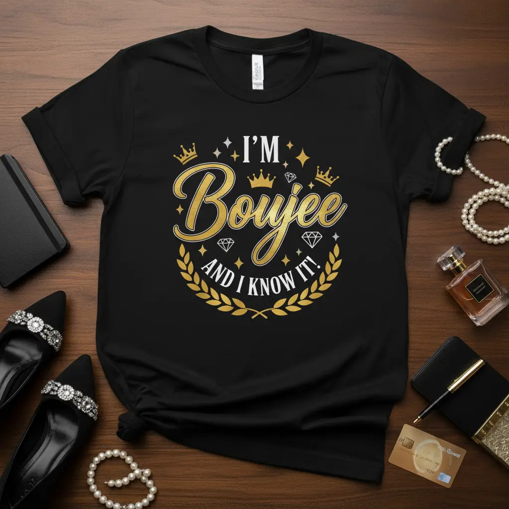 I’m Boujee and I Know It! T-Shirt Sassy Queen Statement