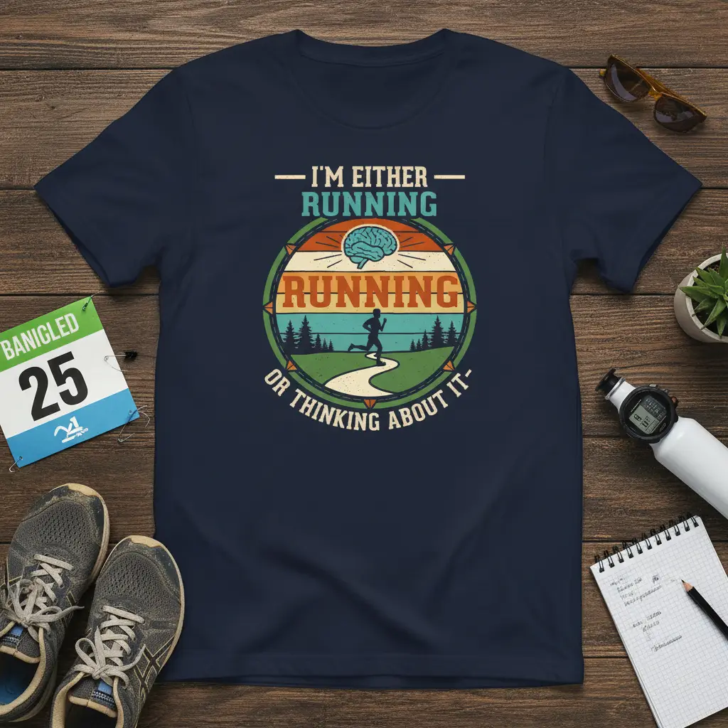 I’m Either Running Running or Thinking About It T-Shirt