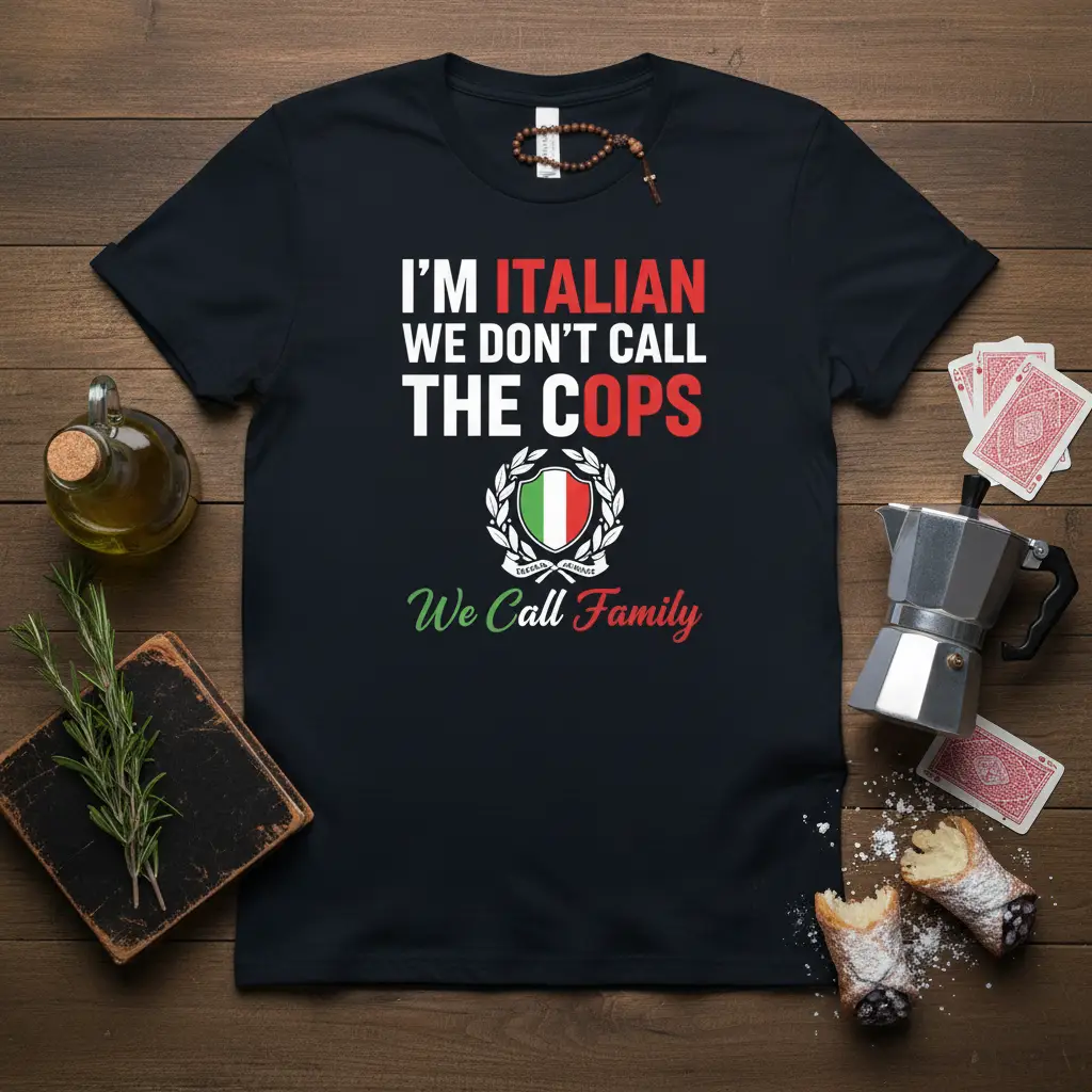 I’m Italian We Don’t Call the Cops T-Shirt