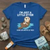I'm Just a Little Otter Lovin' Life and My Lil' Rock t-shirt with cute otter graphic
