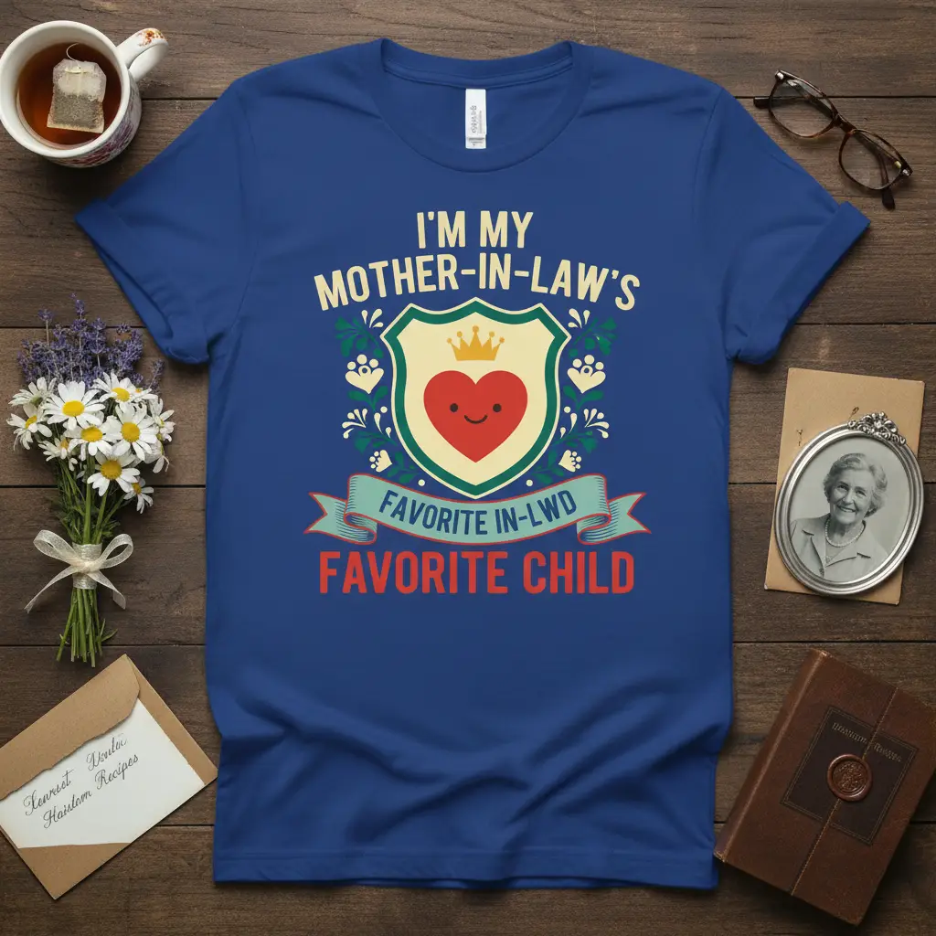 I’m My Mother-in-law’s Favorite Child T-Shirt