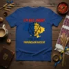 Ukrainian T-Shirt with "I'm Not Angry This Is My Ukrainian Accent" text and a lion graphic on Ukraine map