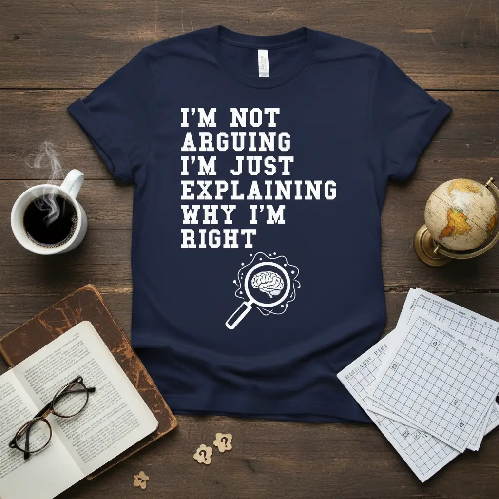 I’m Not Arguing I’m Just Explaining Why I’m Right T-Shirt