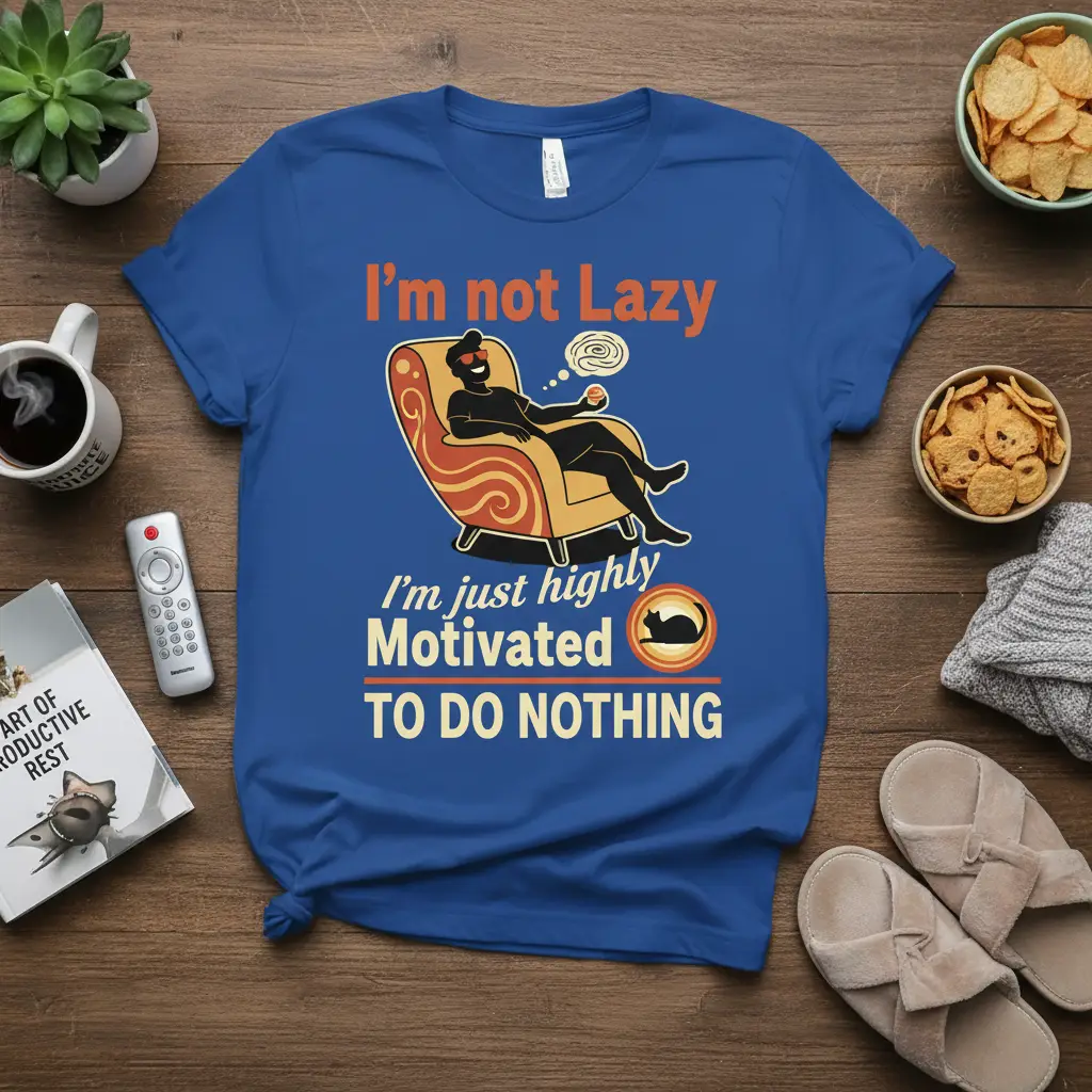 I’m Not Lazy I’m Highly Motivated to Do Nothing T-Shirt