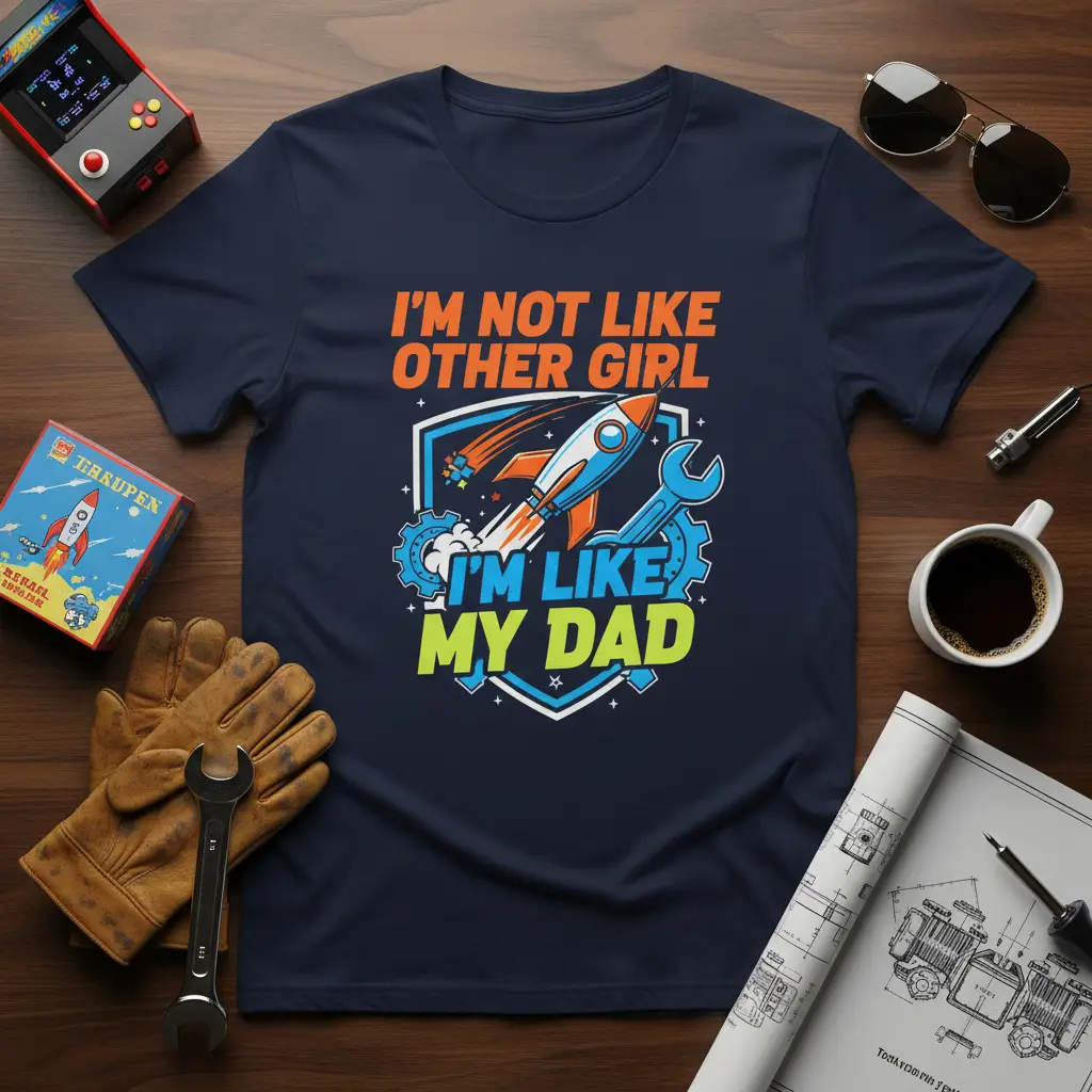 I’m Not Like Other Girl I’m Like My Dad T-Shirt