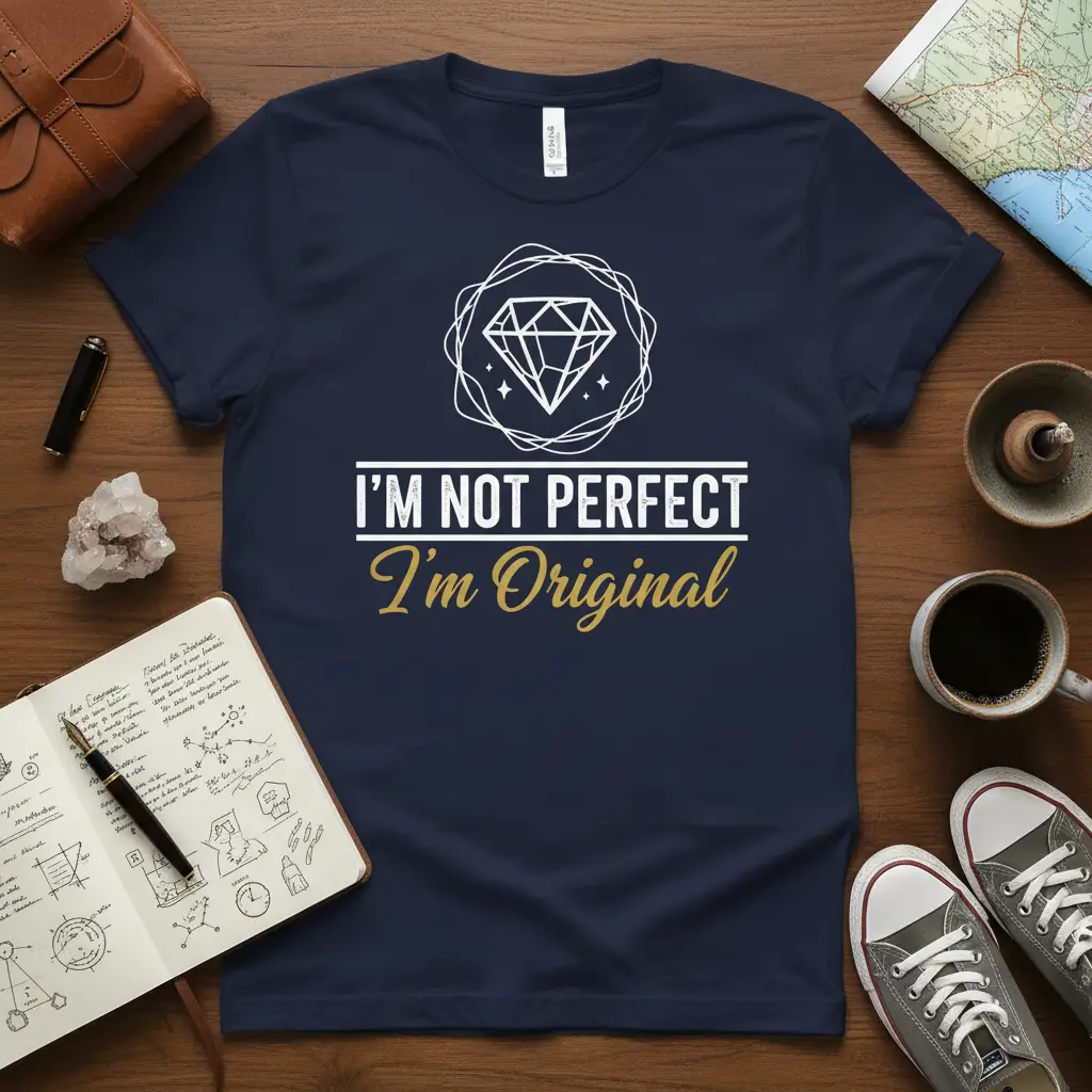 I’m Not Perfect I’m Original T-Shirt Unique Statement