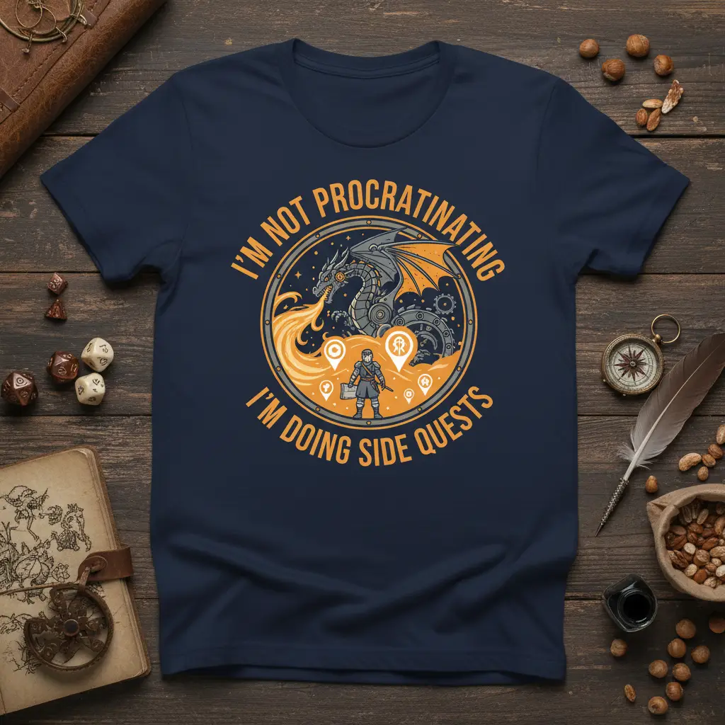 I’m Not Procrastinating I’m Doing Side Quests T-Shirt