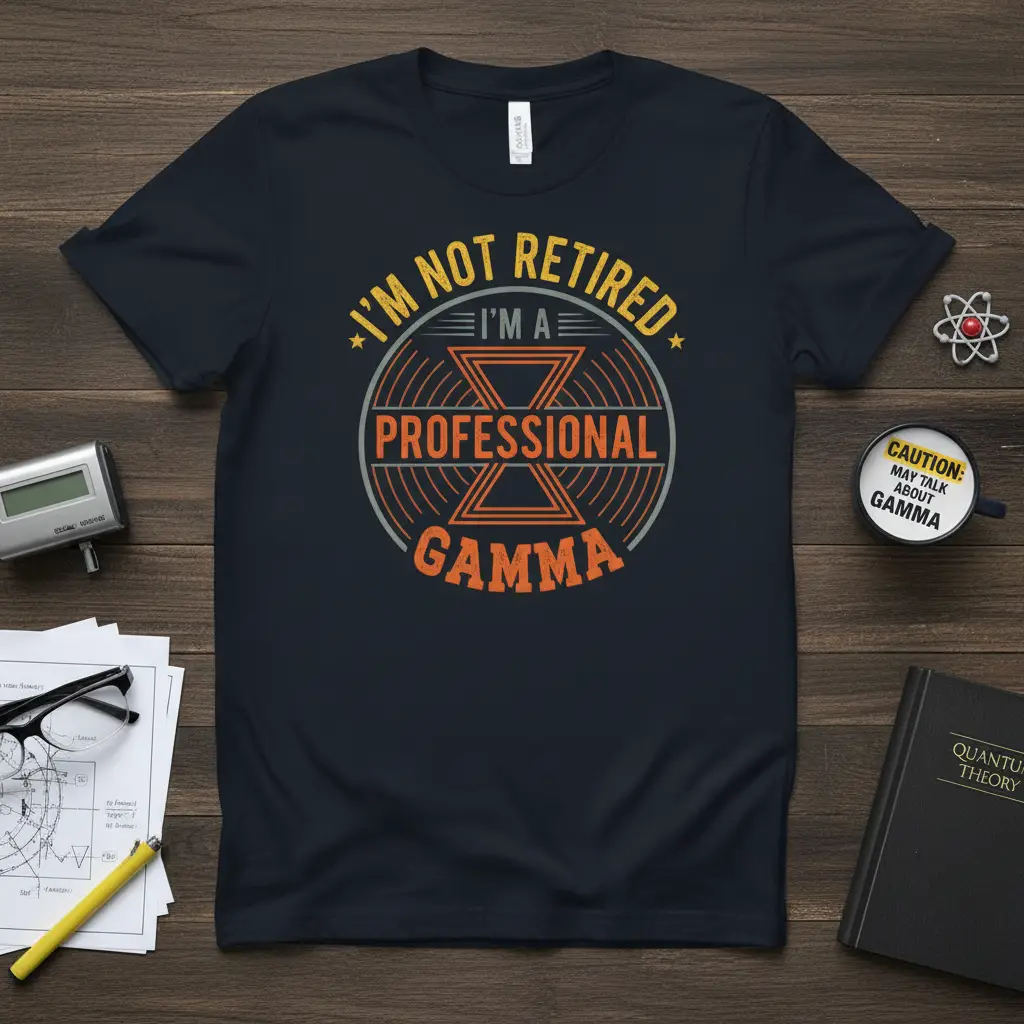 I’m Not Retired I’m a Professional Gamma T-Shirt