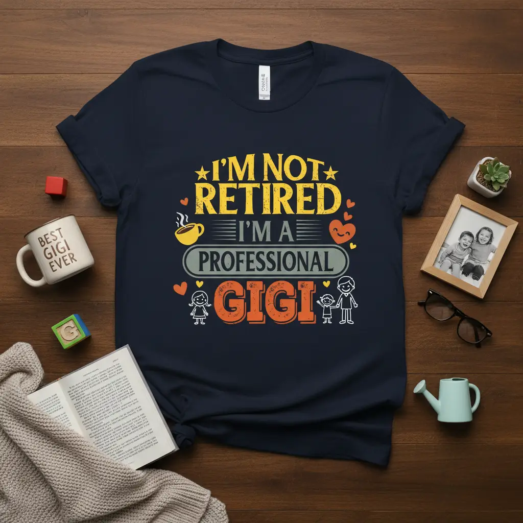 I’m Not Retired I’m a Professional Gigi T-Shirt