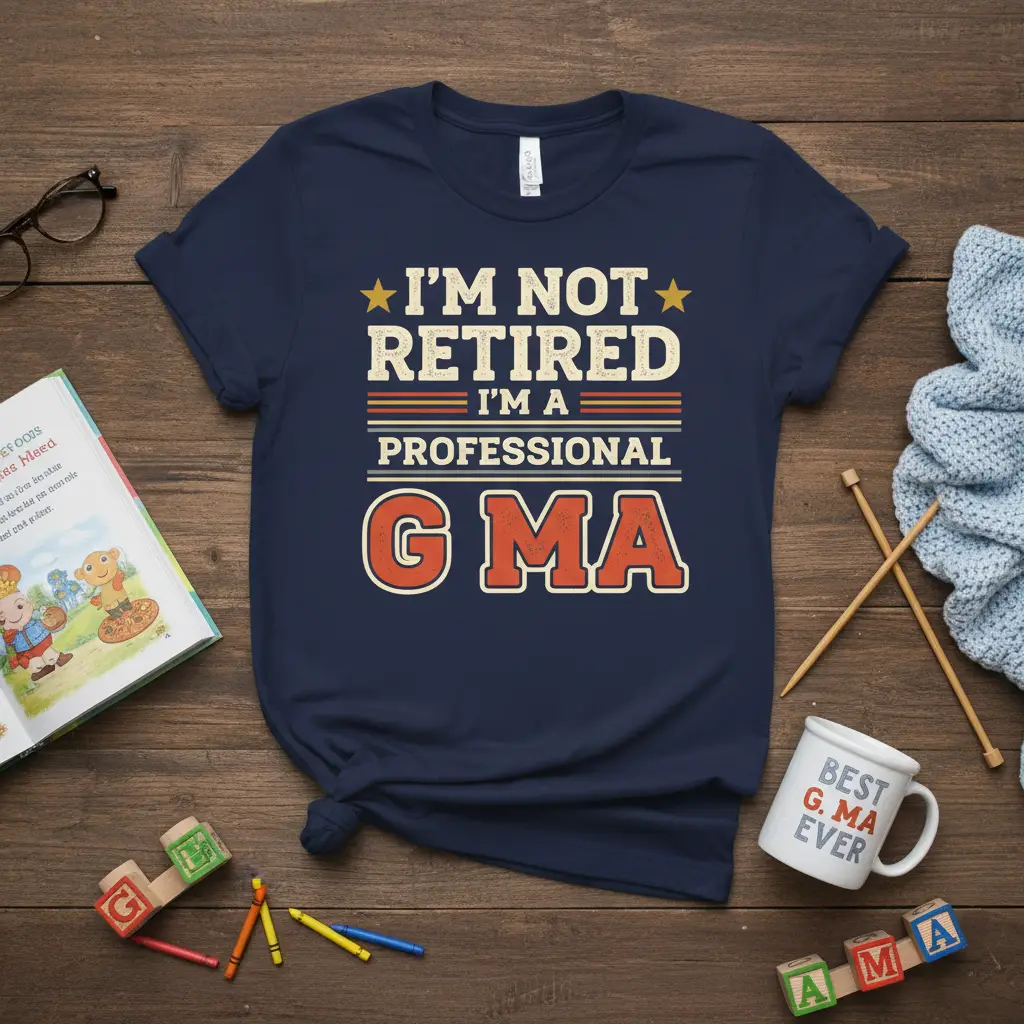 I’m Not Retired I’m a Professional Gma T-Shirt