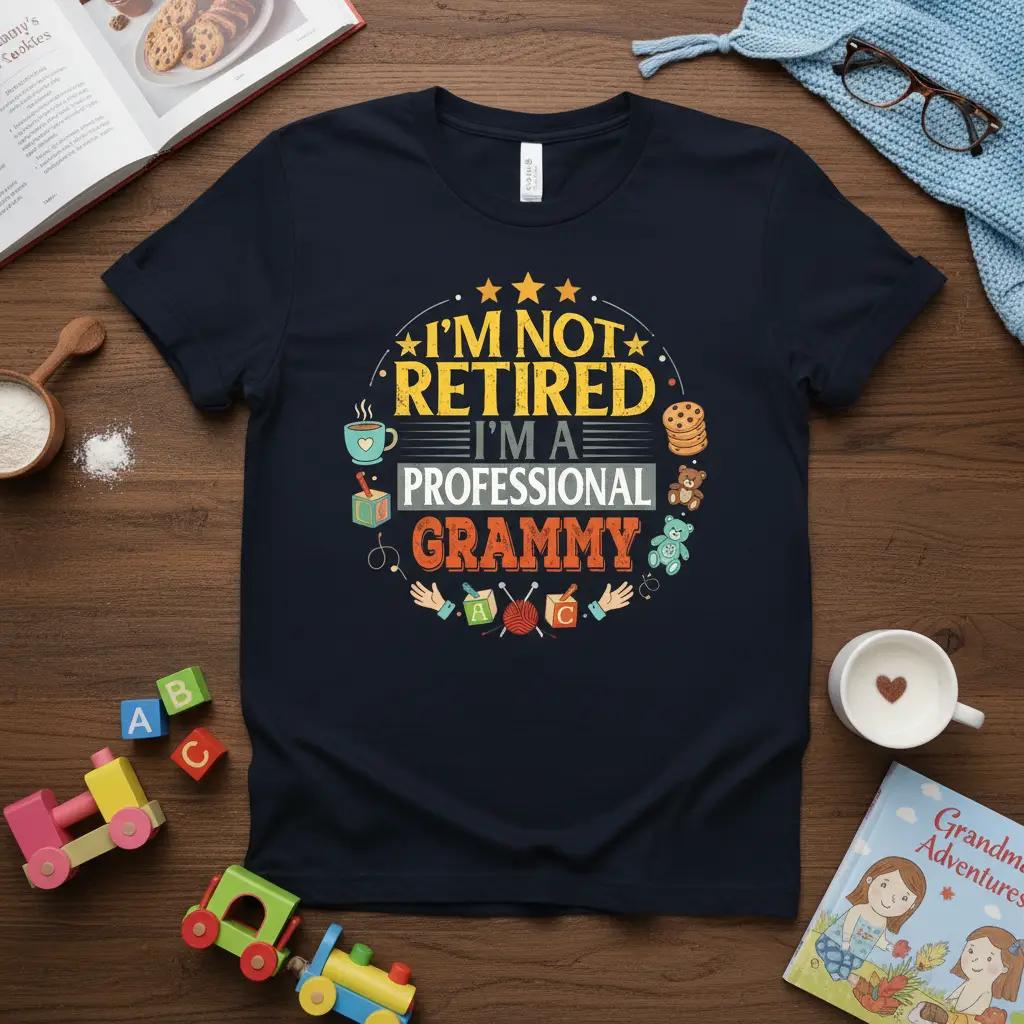 I’m Not Retired I’m a Professional Grammy Tee