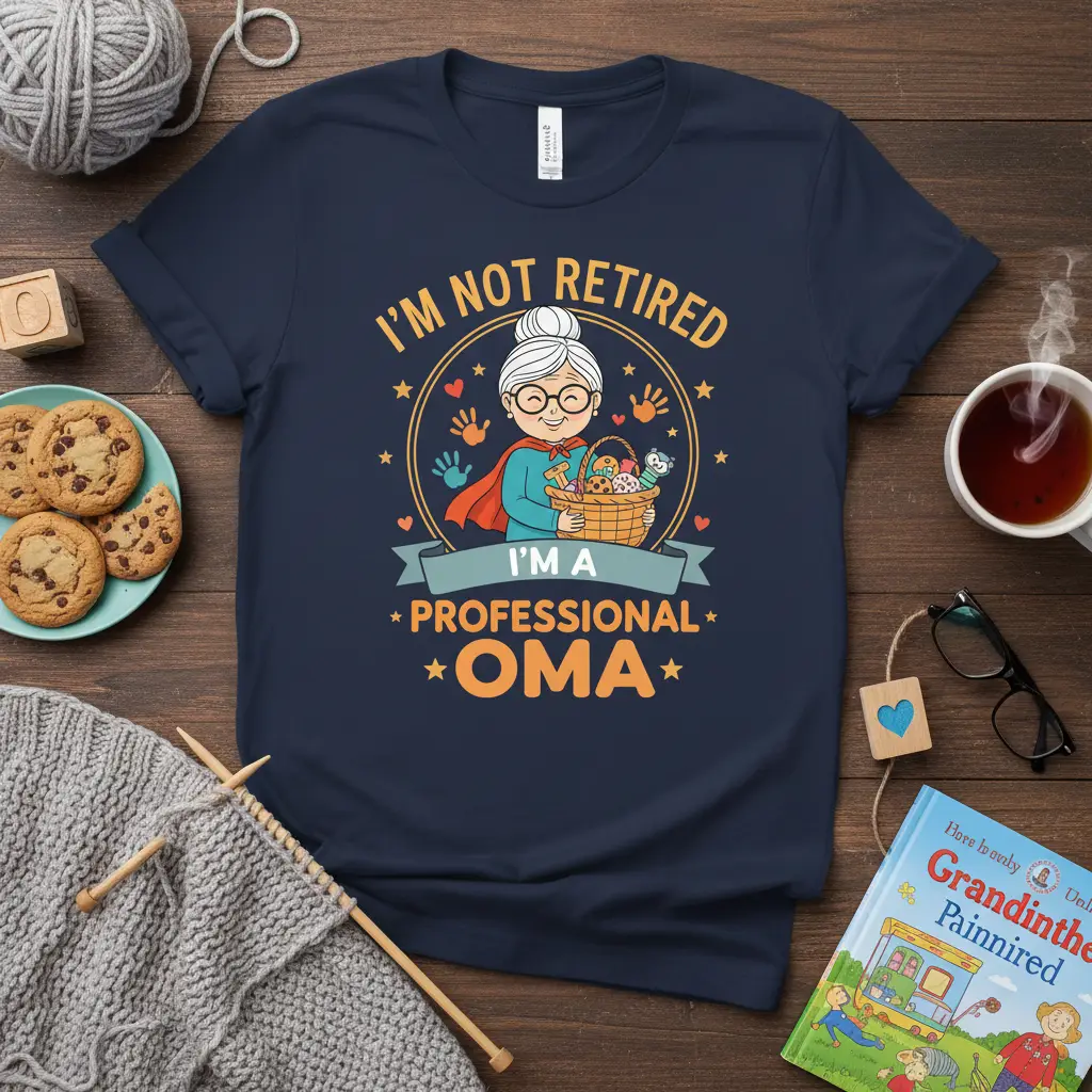 I’m Not Retired I’m a Professional Oma T-Shirt