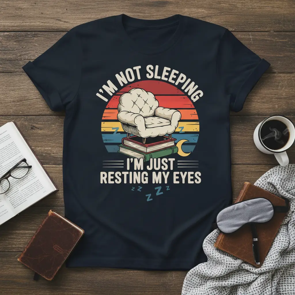 I’m Not Sleeping I’m Just Resting My Eyes T-Shirt