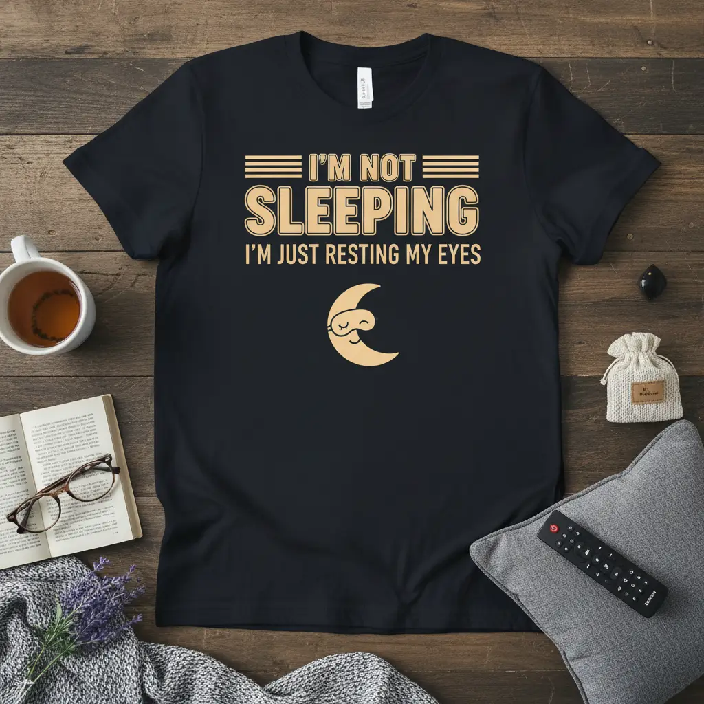 I’m Not Sleeping I’m Just Resting My Eyes Tee
