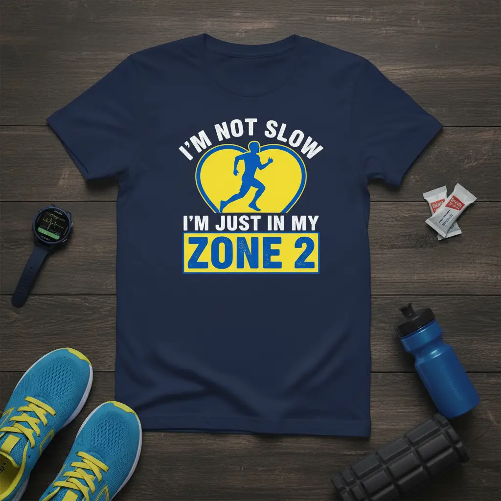 I’m Not Slow I’m Just in My Zone 2 Runner T-Shirt