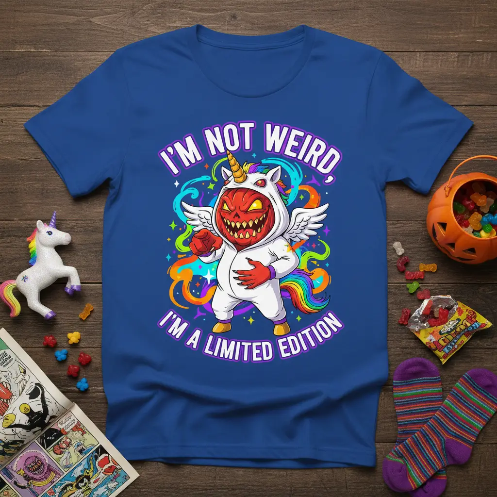 I’m Not Weird, I’m a Limited Edition Funny Halloween Tee