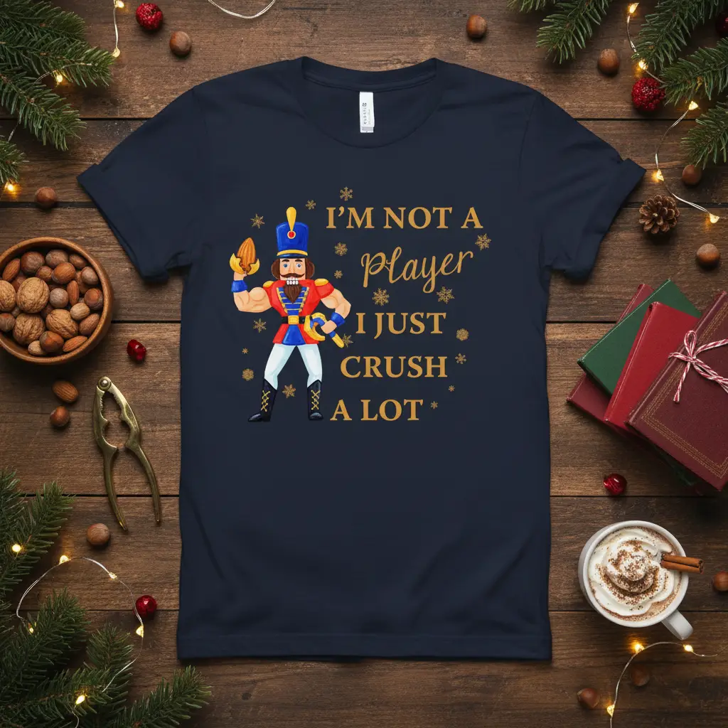 I’m Not a Player I Just Crush a Lot Nutcracker Tee