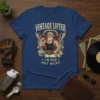 I'm Old Not Weak Vintage Lifter eye-catching graphic design printed on comfortable cotton t-shirt