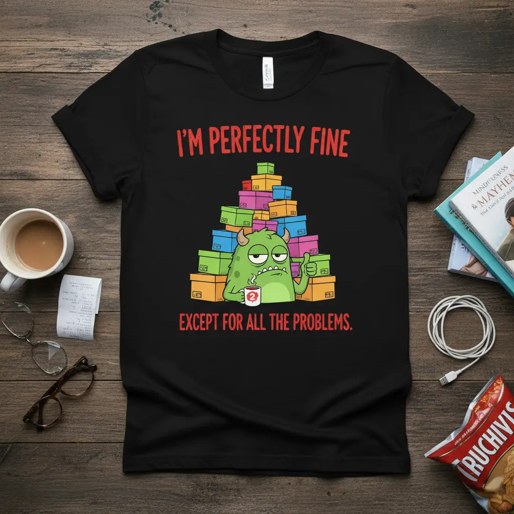 I’m Perfectly Fine Except for All the Problems T-Shirt