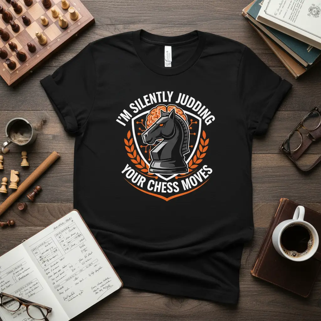 I’m Silently Judding Your Chess Moves T-Shirt Funny Gamer Gift
