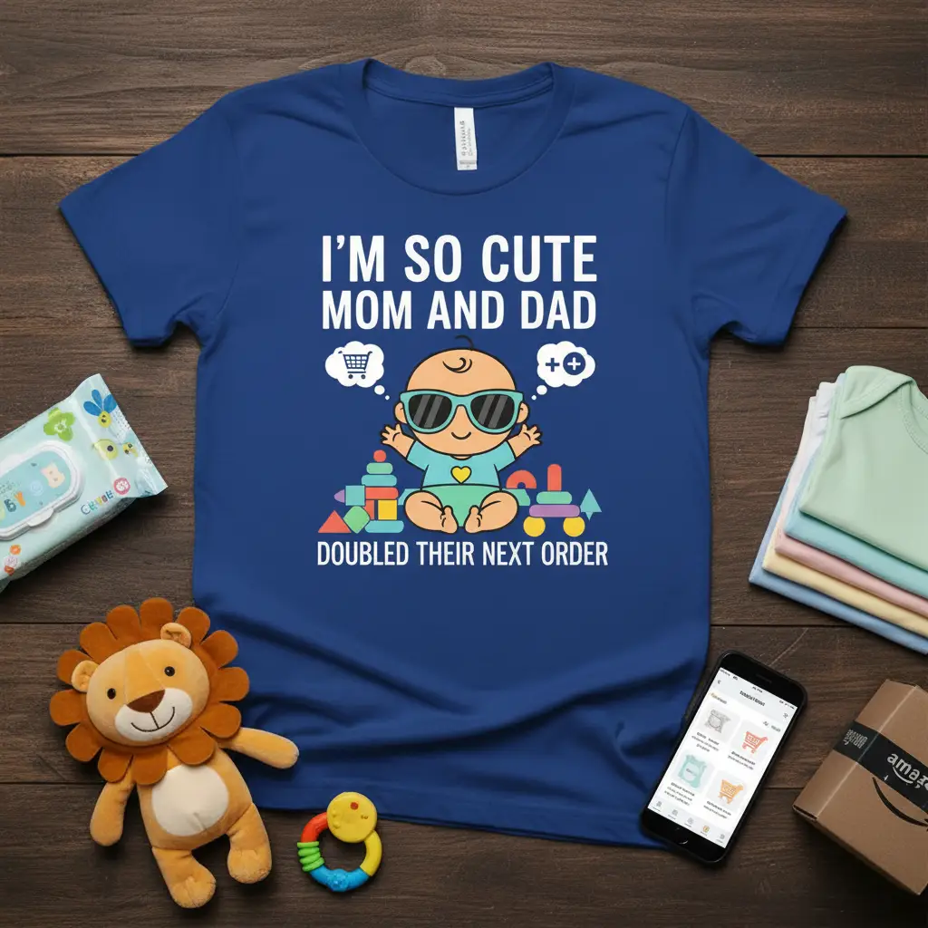 I’m So Cute Mom and Dad Doubled Their Next Order Tee