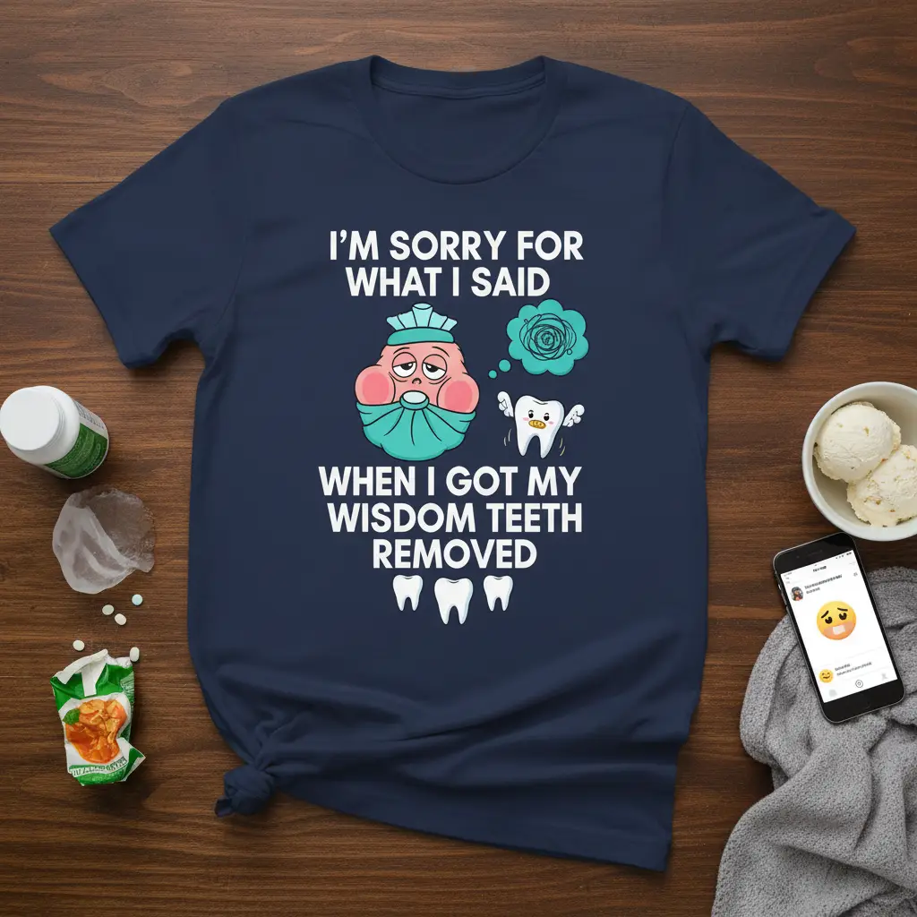 I’m Sorry for What I Said Wisdom Teeth Removed Tee