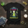 T-shirt with "I'm A Chemical Engineer I Drink Periodically" text and beaker graphic