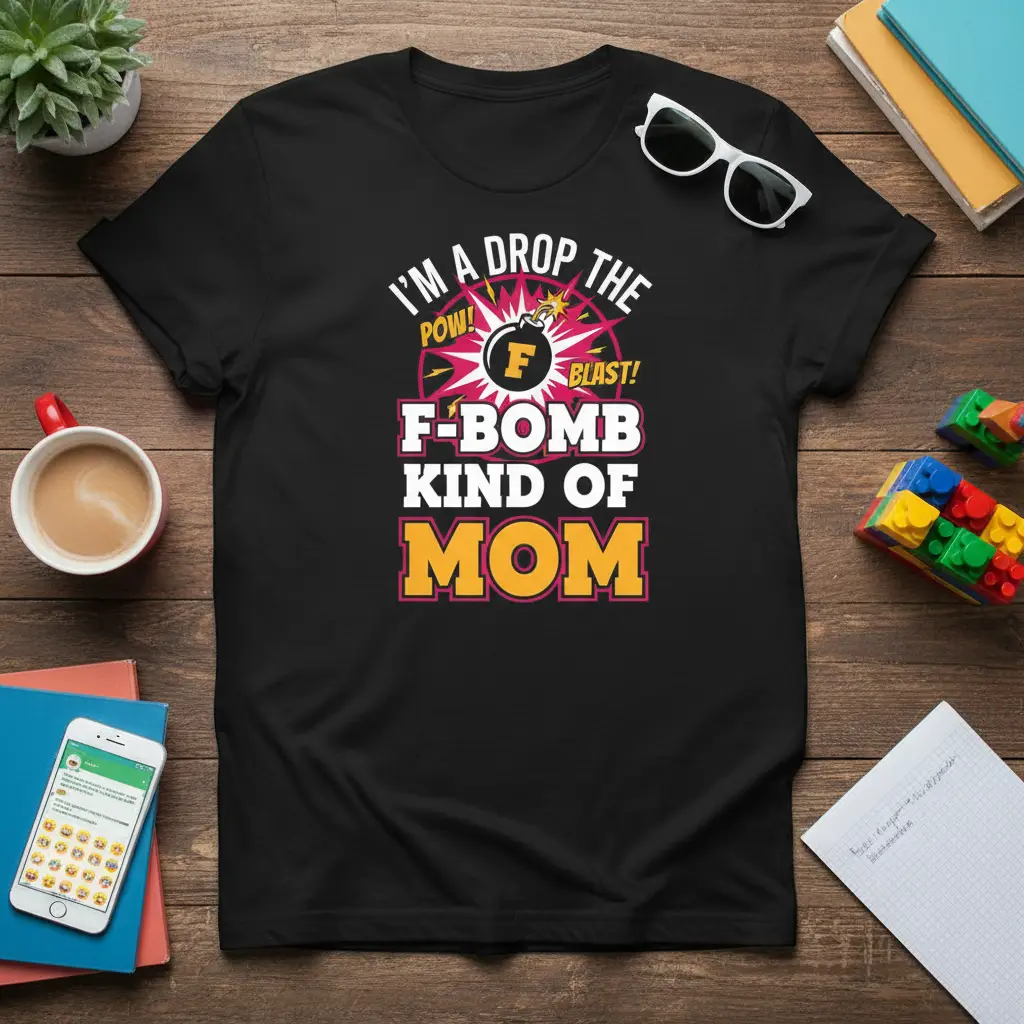 I’m a Drop the F Bomb Kind of Mom T-Shirt