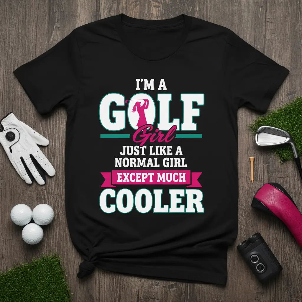 I’m a Golf Girl Just Like a Normal Girl Except Much Cooler Tee