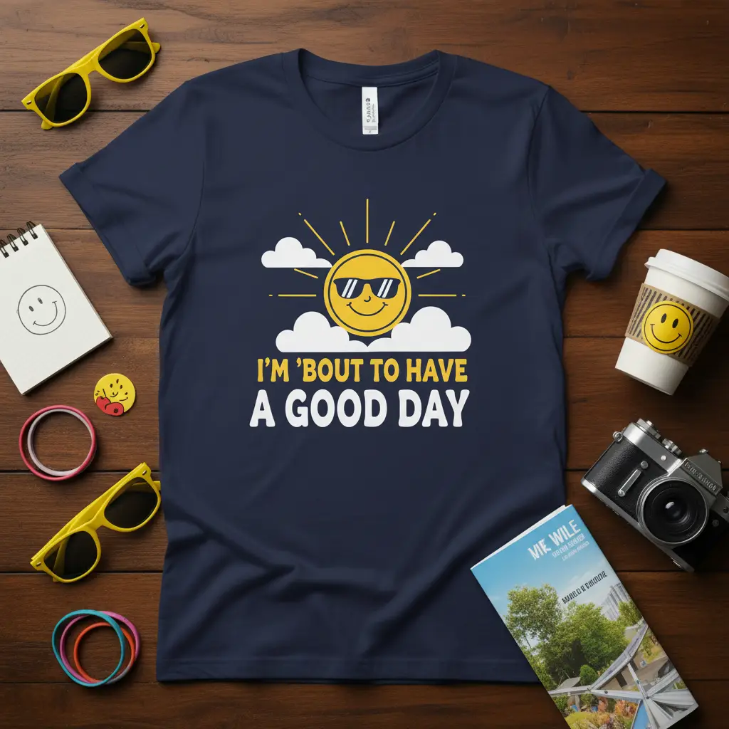 I’m ’bout to Have a Good Day Quote T-Shirt