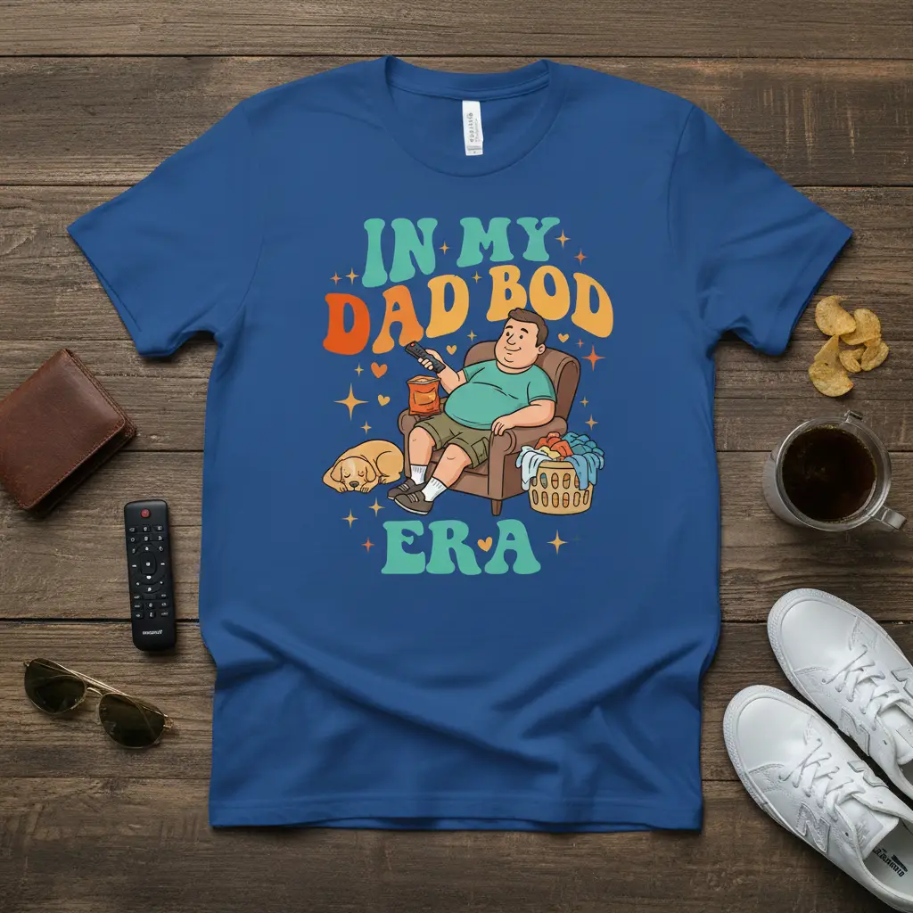 In My Dad Bod Era Funny Dad T-Shirt Father’s Day Gift
