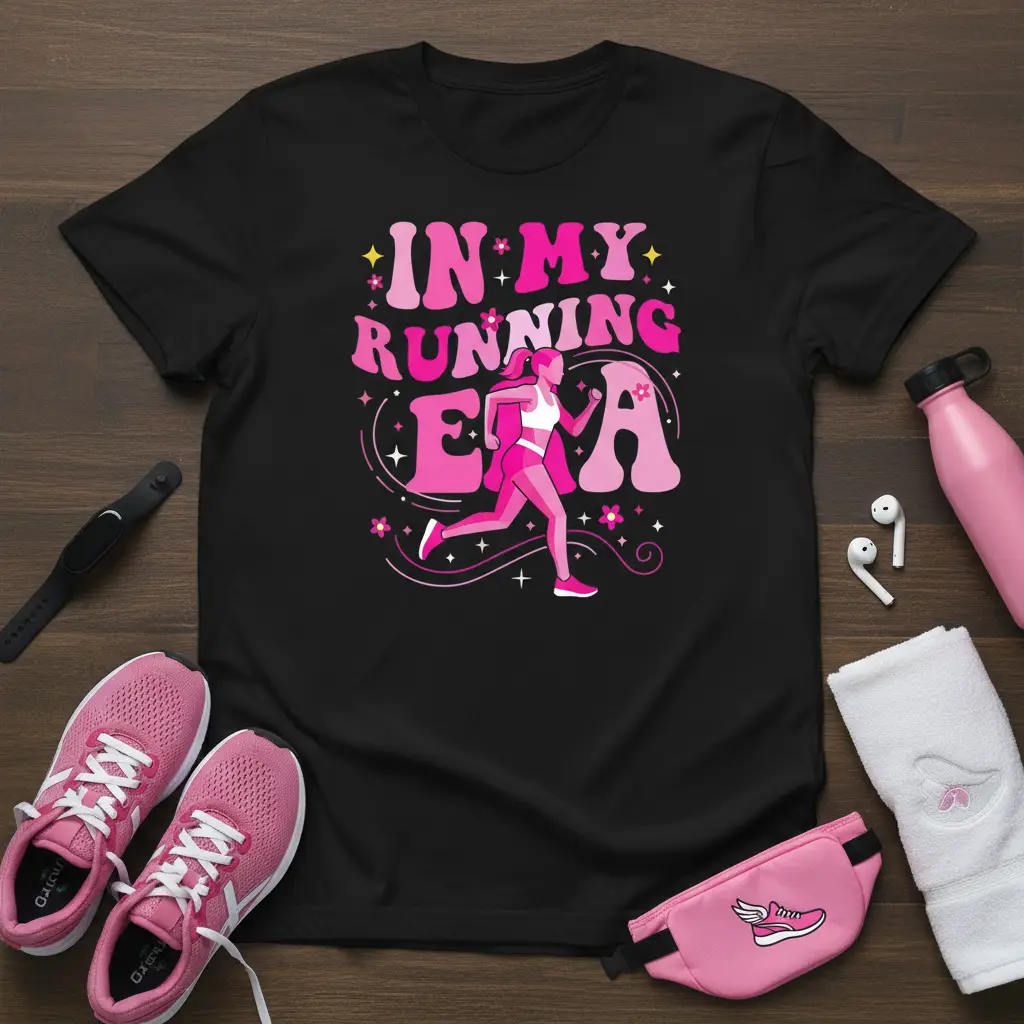 In My Running Era T-Shirt | Fitness Motivation Gift
