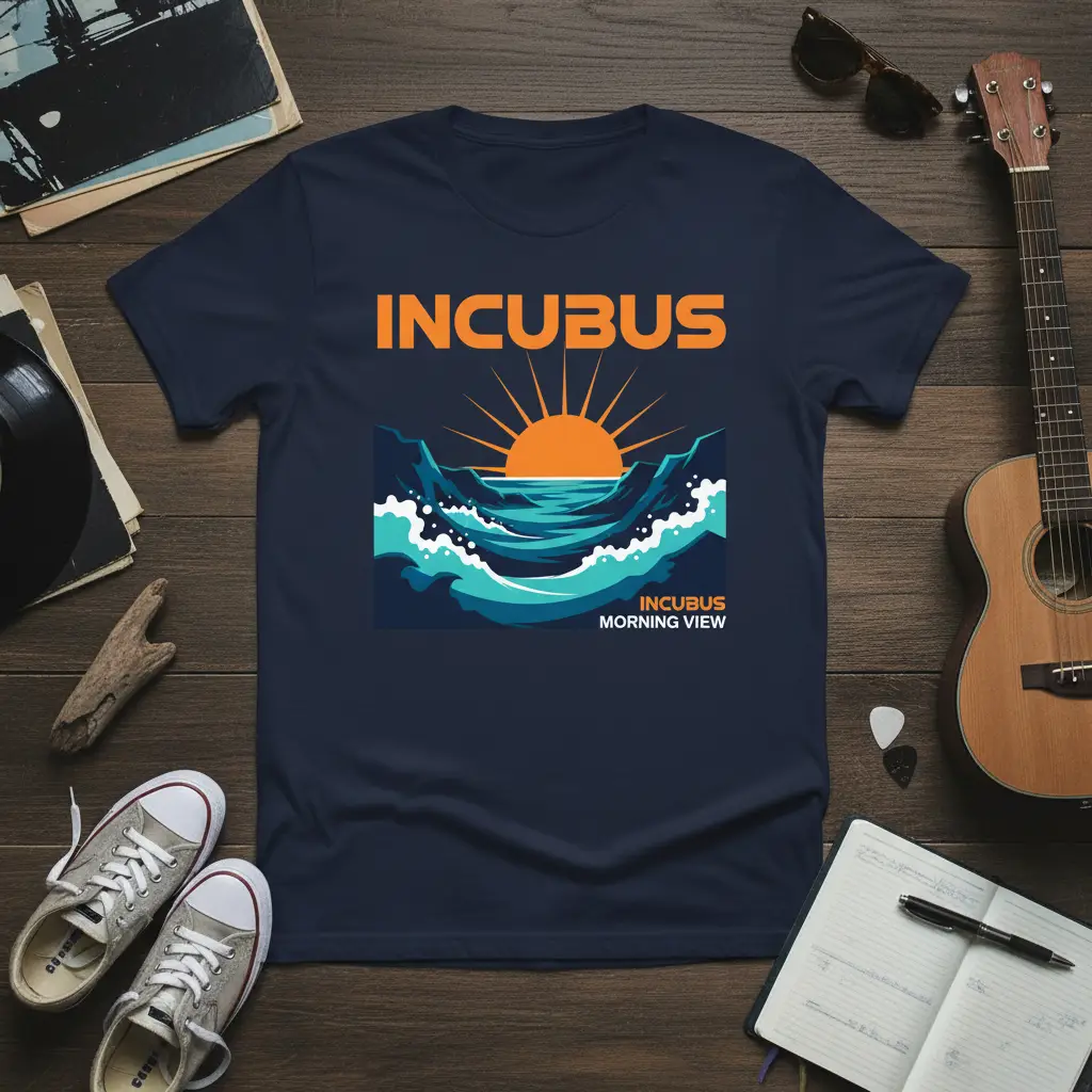 Incubus Morning View T-Shirt Iconic Album Art Gift