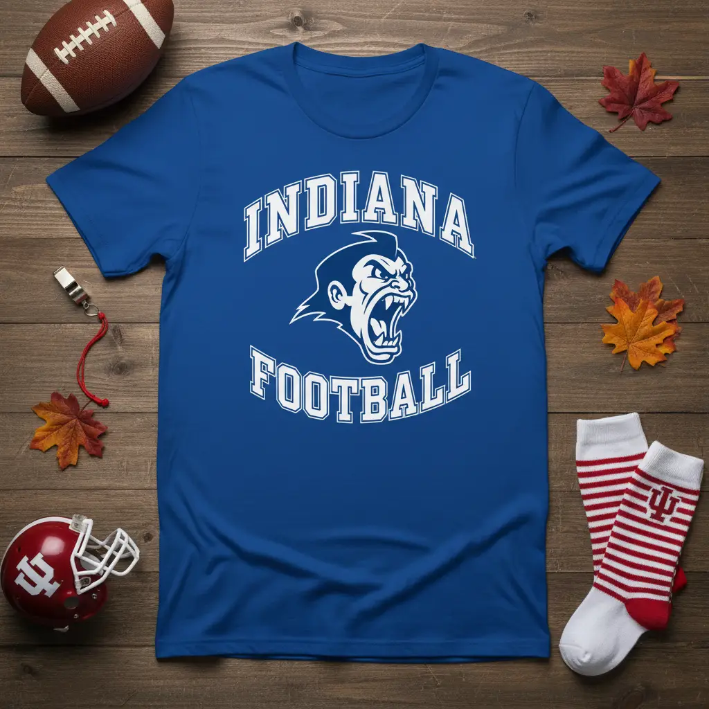 Indiana Football T-Shirt College Fan Gear