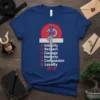 Integrity Respect Courage Honesty Compassion Loyalty stylish graphic design printed on comfortable cotton t-shirt