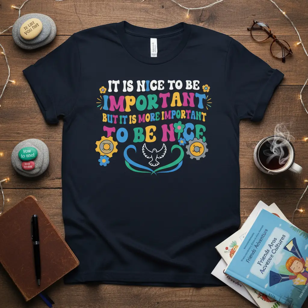 It Is Nice to Be Important but It Is More Important to Be Nice T-Shirt
