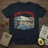It Really Works Society text design featuring bold typography on quality t-shirt